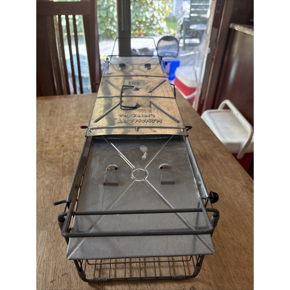 HAVAHART #1025 18” x 5” x 5” DOUBLE DOOR LIVE ANIMAL CAGE TRAP